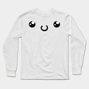 Kawaii Faces Long Sleeve T-Shirt